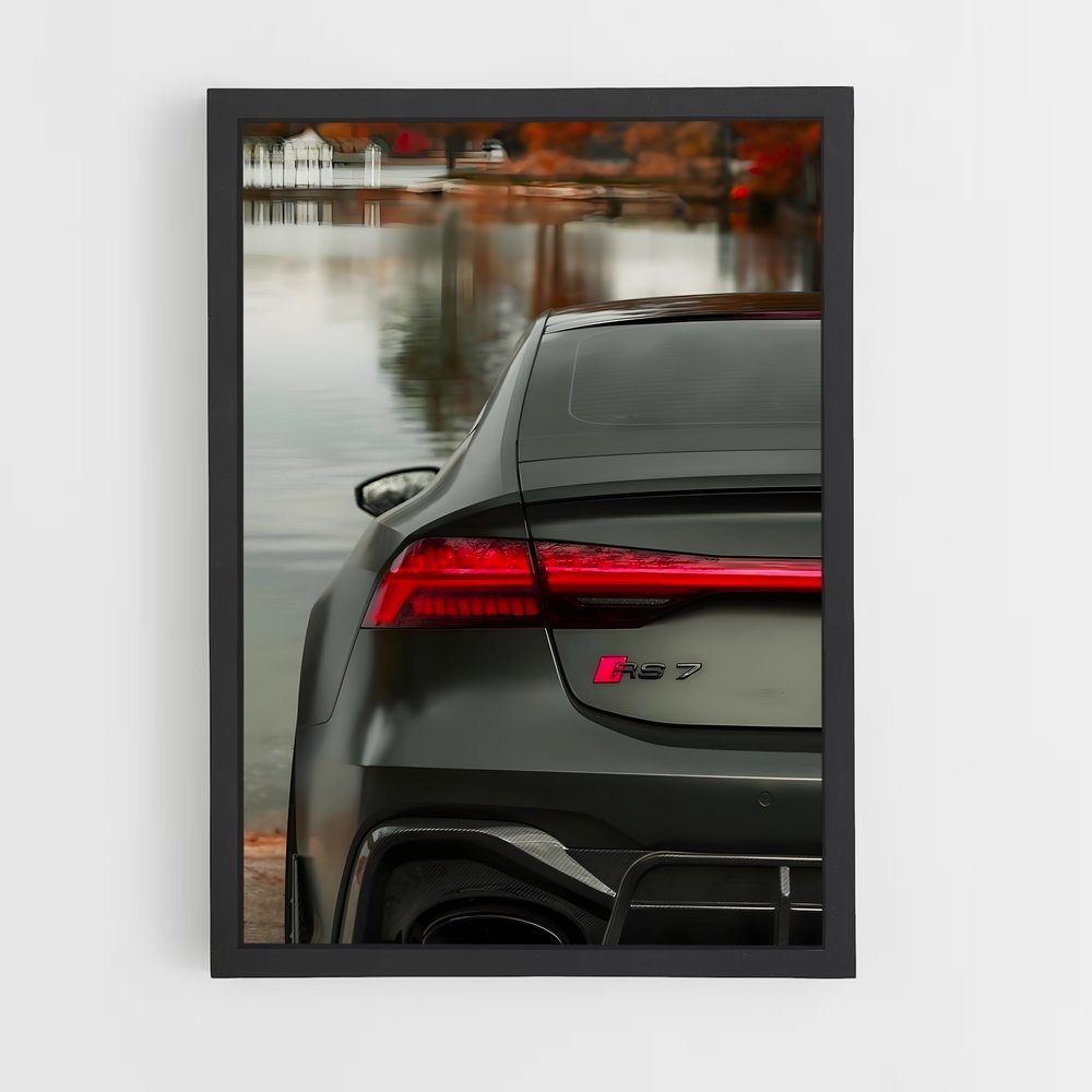 Poster Sportback Arrière – affiche Audi (vue 2)